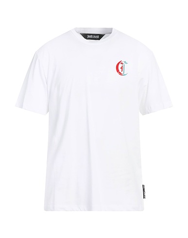 JUST CAVALLI T-shirt White 100% Cotton