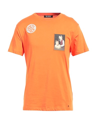 RAF SIMONS T-shirt Orange 100% Cotton