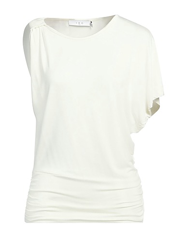 IRO Top Off white 95% Modal, 5% Elastane