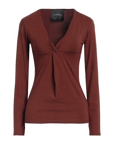 JOHN RICHMOND T-shirt Cioccolato 95% Viscosa, 5% Elastan