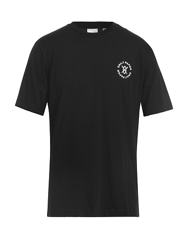DAILY PAPER Basic T-shirt Black 100% Cotton