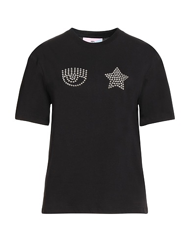 CHIARA FERRAGNI T-shirt Black 100% Cotton