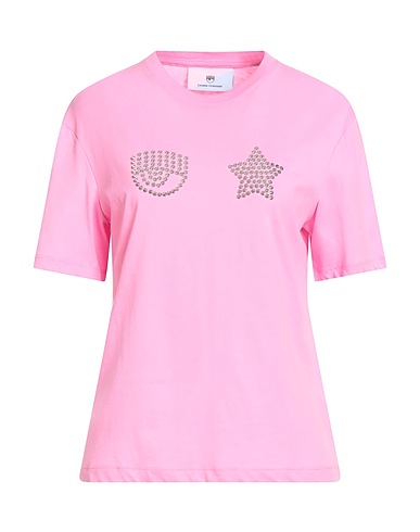 CHIARA FERRAGNI T-shirt Pink 100% Cotton