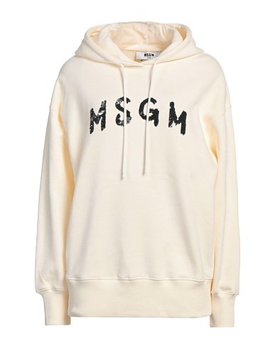 MSGM Hooded track jacket 100% Cotton
