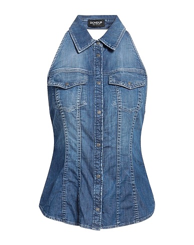 DONDUP Top Blue 98% Cotton, 2% Elastane