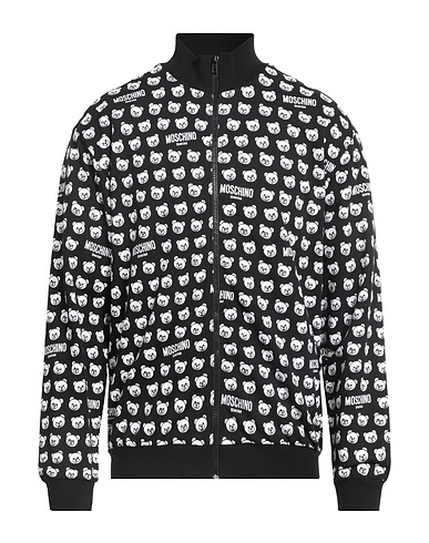 MOSCHINO Sweatshirt Black 95% Cotton, 5% Elastane