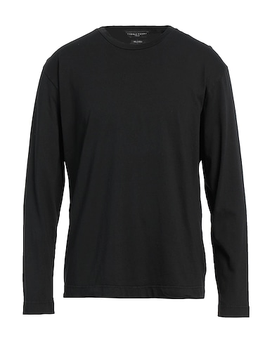 DANIELE FIESOLI Basic T-Shirt Black 100% Cotton