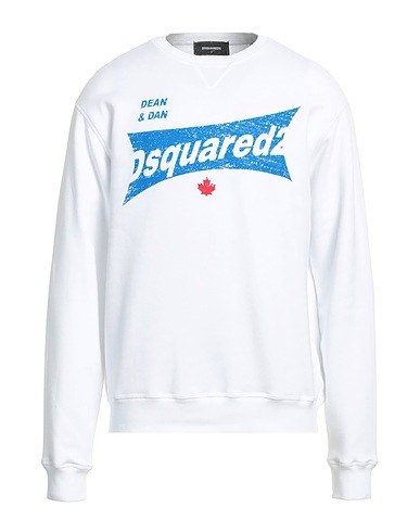 DSQUARED2 Sweatshirt White 100% Cotton