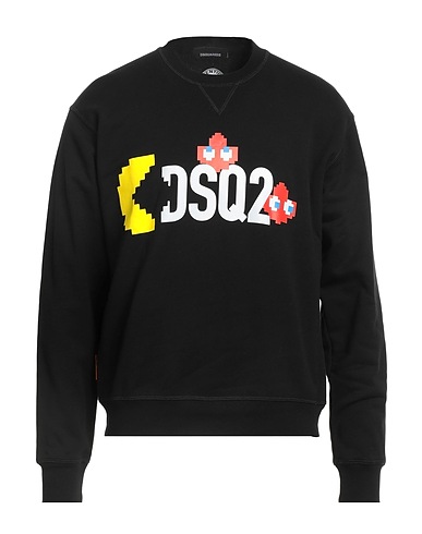 DSQUARED2 スウェット ブラック コットン 100%