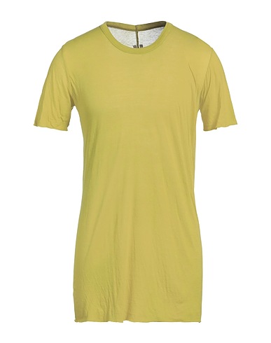 RICK OWENS T-shirt Verde lime 100% Cotone