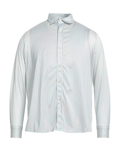 CIRCOLO 1901 Striped shirt Sky blue 100% Cotton