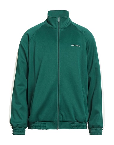 CARHARTT Sudadera Verde 64% Poliéster, 36% Algodón