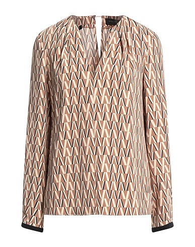 NENETTE Top Khaki 100% Polyester