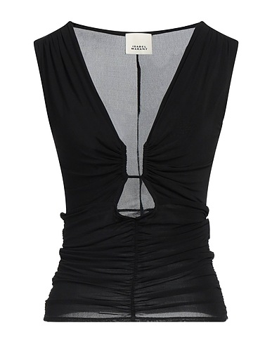 ISABEL MARANT Top Black 92% Viscose, 8% Elastane