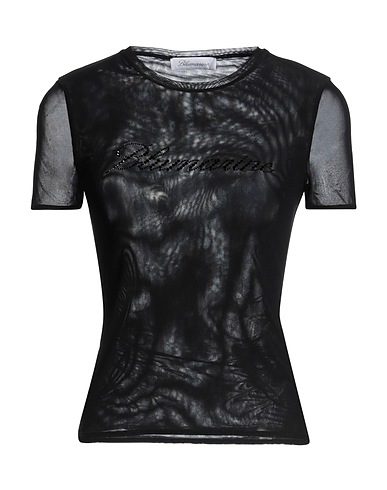 BLUMARINE Top Nero 94% Poliammide, 6% Elastan
