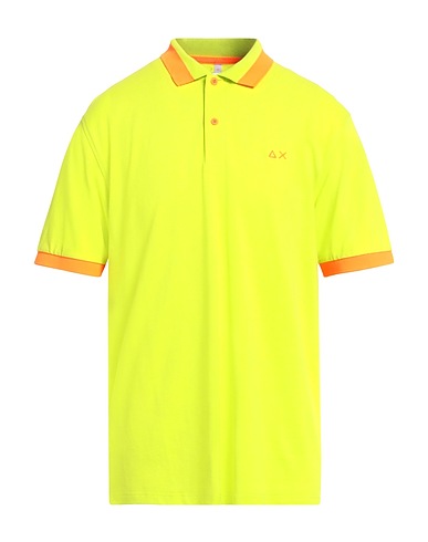 SUN 68 Polo Verde lima 95% Algodón, 5% Elastán