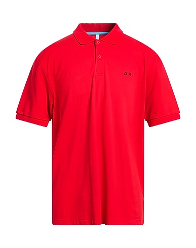SUN 68 Polo shirt ROSA 95% Cotton, 5% Elastane
