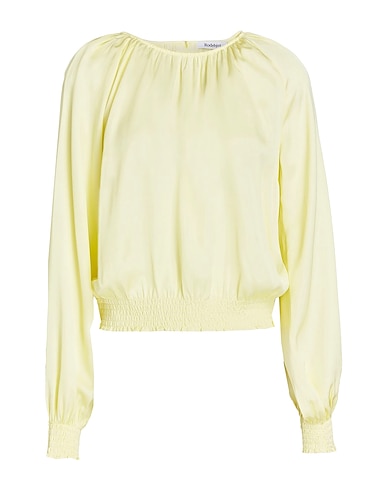 RODEBJER Top Pastel yellow 52% Viscose, 48% Rayon
