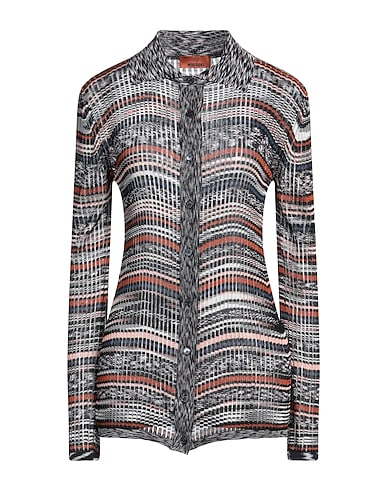 MISSONI Patterned shirts & blouses Midnight blue 100% Viscose