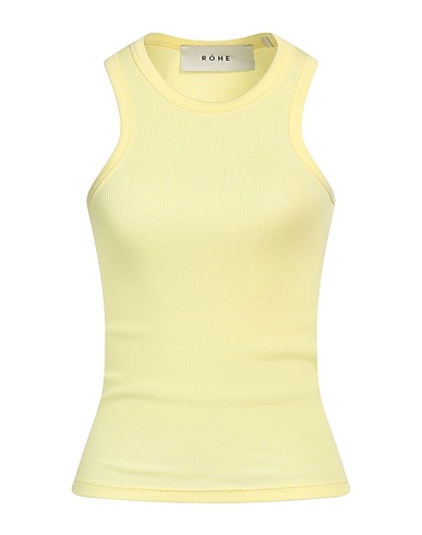 RÓHE Canotta Giallo 100% Cotone