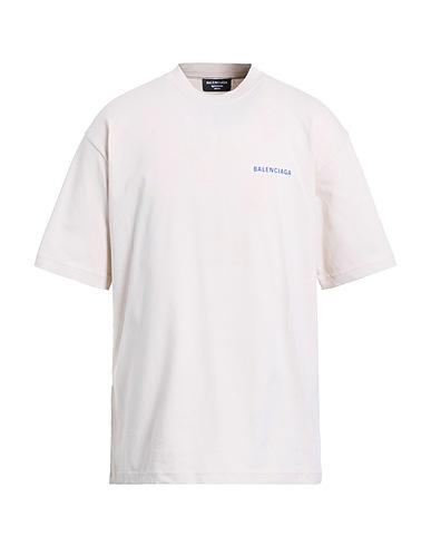 BALENCIAGA T-shirt WARDROBE UNIFIT Beige 100% Cotone