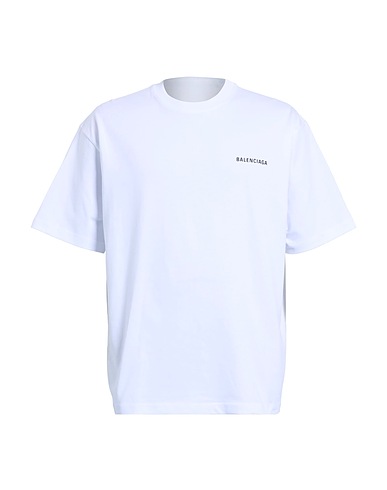 BALENCIAGA T-shirt WARDROBE UNIFIT Bianco 100% Cotone