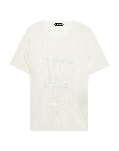 TOM FORD T-shirt Off white 100% Silk