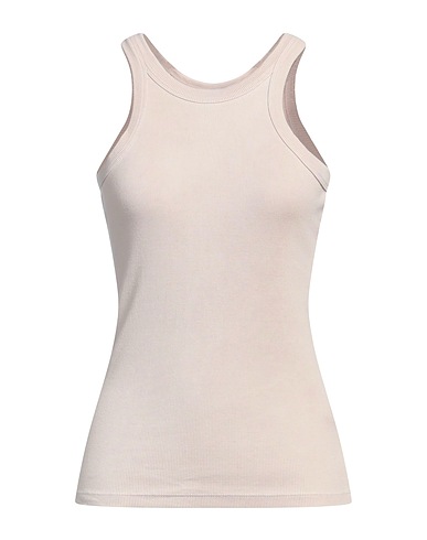 AG JEANS Vest Cream 85% Cotton, 9% Viscose, 6% Elastane