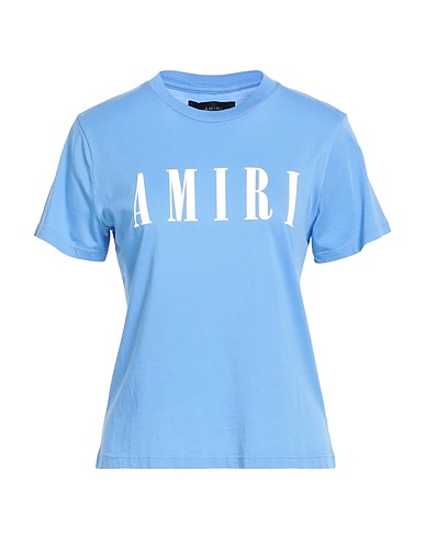 AMIRI T-shirt Μπλε του ουρανού 100% Βαμβάκι