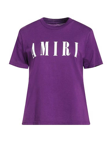 AMIRI T-shirt Purple 100% Cotton