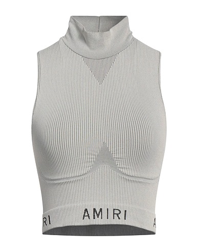 AMIRI Top Light grey 67% Polypropylene, 26% Polyamide, 7% Elastane