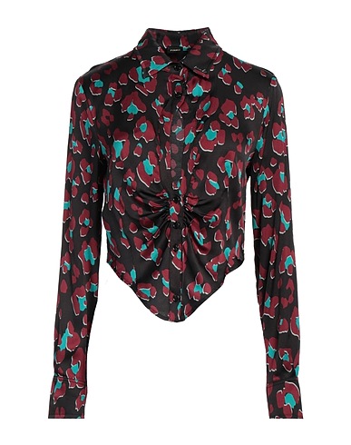 PINKO Patterned shirts & blouses Black 100% Viscose