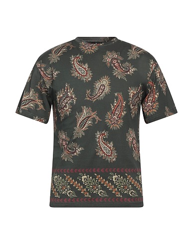 ETRO T-shirt Military green 100% Cotton
