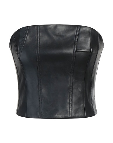 AMIRI Top Black 57% Polyester, 43% Polyurethane
