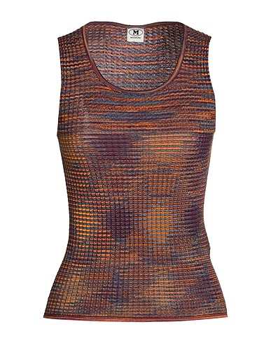 M MISSONI Top Midnight blue 81% Cotton, 19% Wool