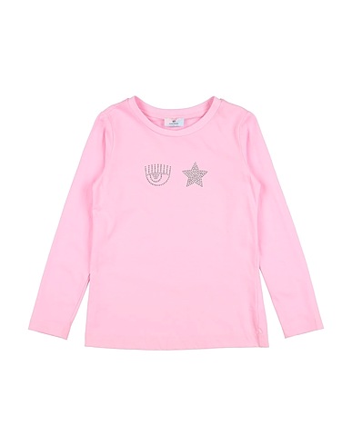 CHIARA FERRAGNI T-Shirt Rosa 100% Baumwolle