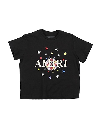 AMIRI TOPS Schwarz 100% Baumwolle