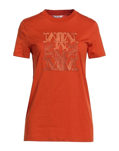 MAX MARA T-shirt Orange 100% Cotton