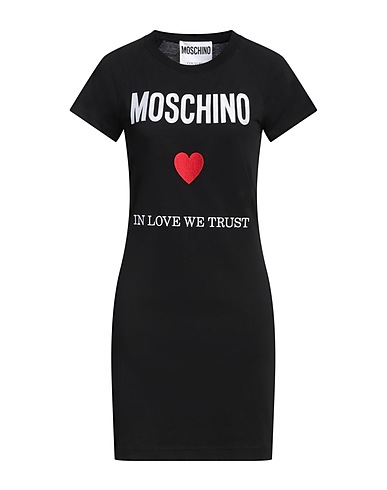 MOSCHINO Short dress Black 100% Cotton