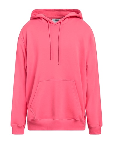 MSGM Hooded sweatshirt Fuchsia 100% Cotton