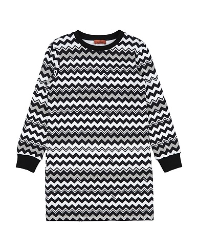 MISSONI KIDS Dress White 100% Cotton, Elastane