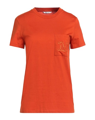 MAX MARA T-shirt Orange 100% Cotton