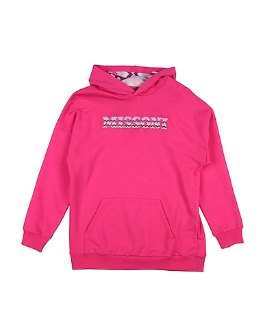 MISSONI KIDS Sweatshirt Fuchsia 100% Cotton, Elastane