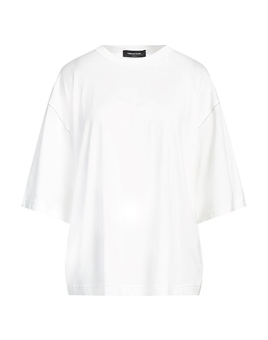 FABIANA FILIPPI T-shirt White 100% Cotton, Ecobrass