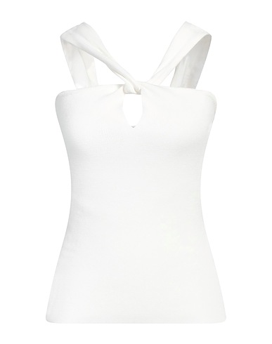 FEDERICA TOSI Top Off white 83% Viscose, 17% Polyester