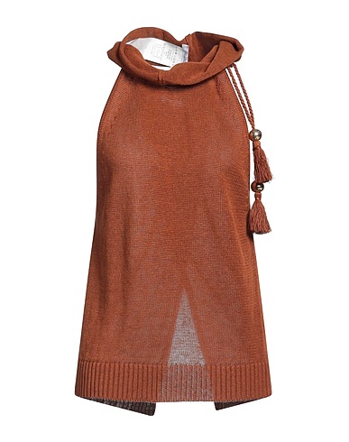 MAX MARA Top Brown 100% Linen