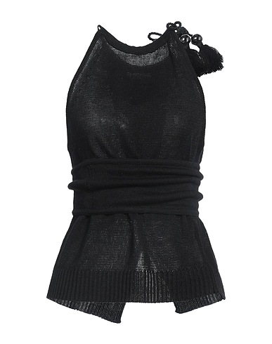 MAX MARA Top Black 100% Linen
