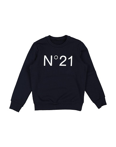 N°21 Felpa Blu notte 100% Cotone
