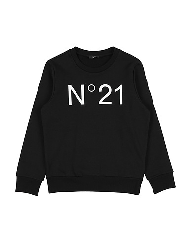 N°21 Sweatshirt Black 100% Cotton