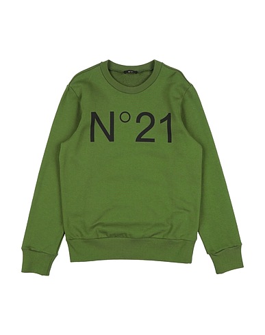 N°21 Sweatshirt Green 100% Cotton